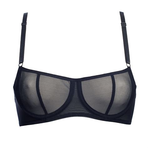 mesh underwire bra