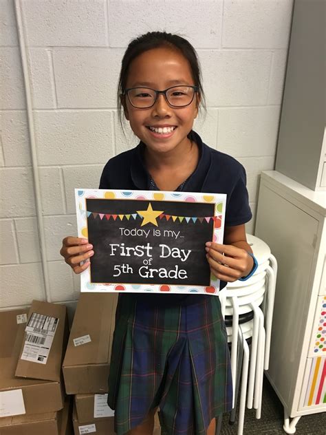 Mrs Floreys Class Blog First Day Of 5th Grade