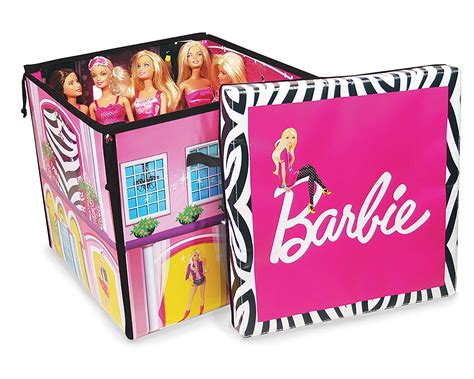 Neat Oh Barbie Zipbin 40 Doll Dream House Toy Box And Playmat