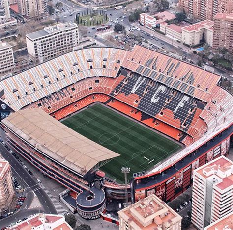 Месталья в Валенсии Испания ᐉ Стадион Месталья вместимость