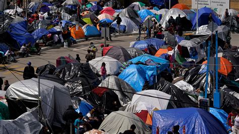 Drug Addicts Homeless People Infiltrating Migrant Camp Just South Of
