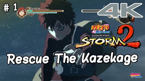 Rescue The Kazekage Part 1 Naruto Ultimate Ninja Storm 2 4k 60fps