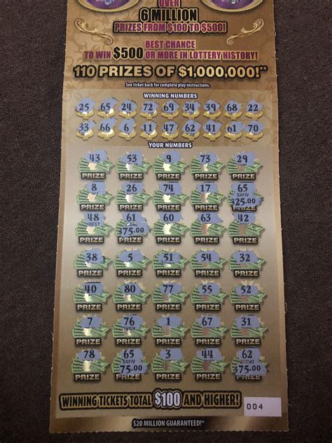 $250 on new OH $50 ticket : r/Lottery