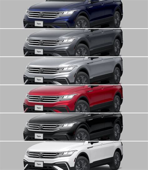 2023 Volkswagen Tiguan Specs Colors Guide