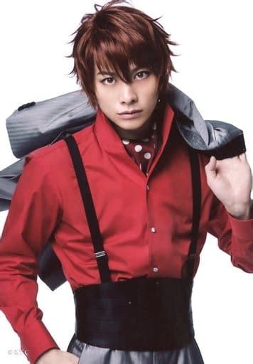 official photo male actor ren ozawa sound 也衛 gate upper body left hand jacket