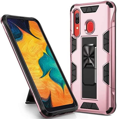 Samsung Galaxy A20s Case With Screen Protector Military
