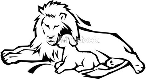 Visit dltk's lions crafts and printables. lion and lamb safe | Lion and lamb, Lamb tattoo, Lamb drawing