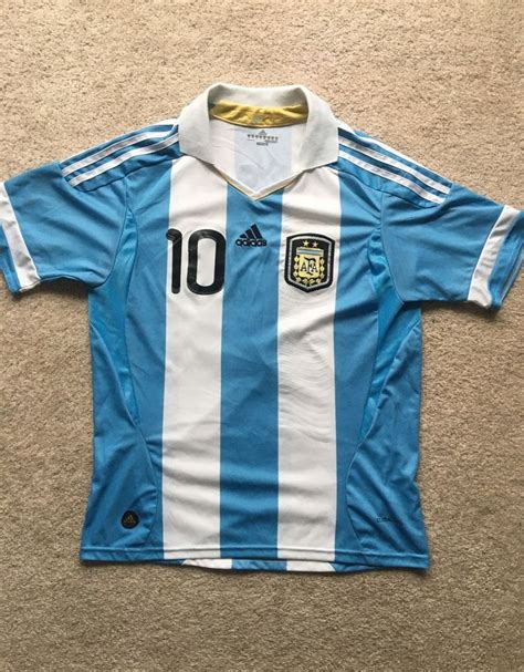 Messi Argentina Jersey Adidas