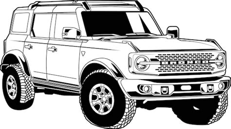 Ford Bronco Clipart At Getdrawings Free Download