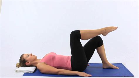Pilates Double Knee Folds Youtube