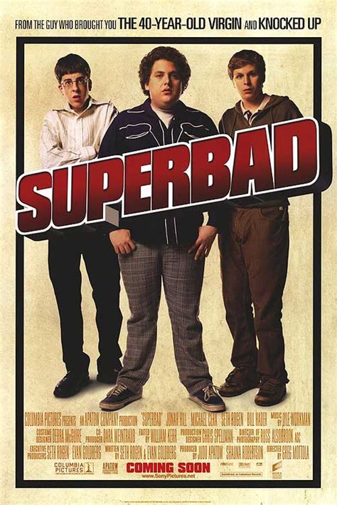 Shop for superbad art from the world's greatest living artists. Superbad movie posters at movie poster warehouse movieposter.com