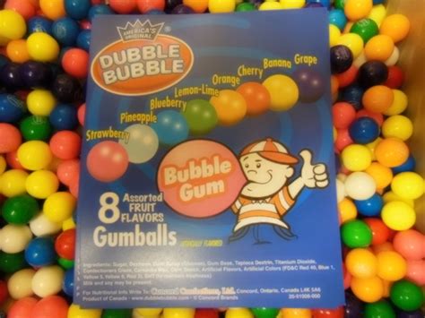 Assorted Dubble Bubble Gum Balls 63 16mm 1 Lb Boyds Retro Candy