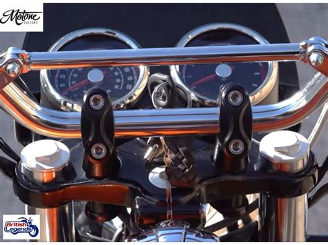 Up And Over Handlebar Risers For Royal Enfield British Legends