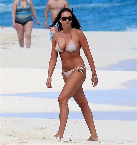 Hot Pic Tamara Ecclestone Sexy Deep Cleavage In Tiny Bikini