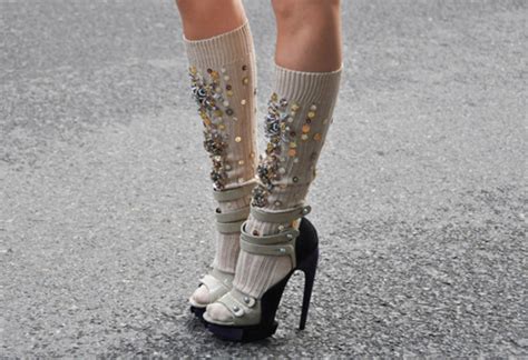 Fashion Girl Girly Glitter Heels Legs Image 39995 On