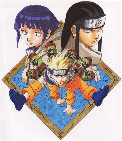 Masashi Kishimoto Naruto Uzumaki Artbook Naruto Uzumaki Neji