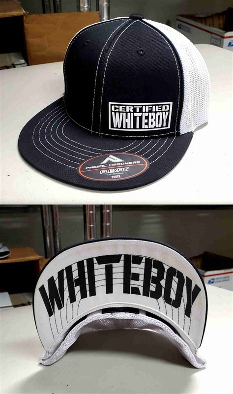 Explore the ITM 900 Fitted Cap with WHITEBOY Logo in Two-Ton