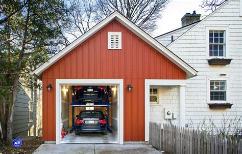 Everyday Solutions Garage Is Built Up Instead Of Out Garage Design