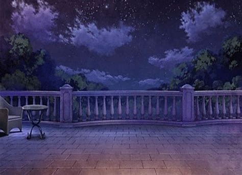 Aesthetic Anime Anime Balcony Background Night Largest Wallpaper Portal