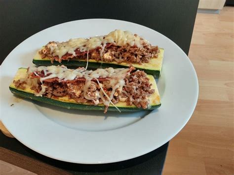 Überbackene Zucchini mit Hackfleisch und Schafskäse von Hoesel13 Chefkoch
