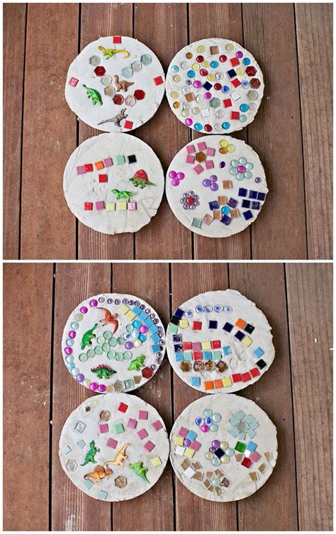 Diy Stepping Stones Stepping Stones Diy Summer Crafts For Kids