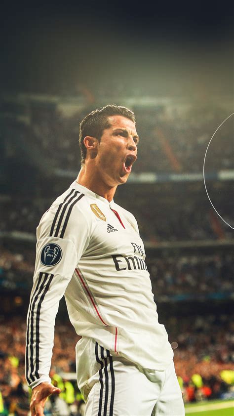 Hm08 Ronaldo Real Madrid Soccer Shout Roar Sports Wallpaper