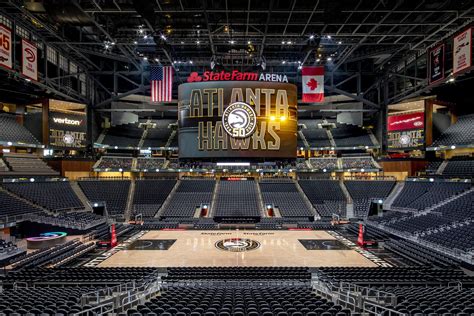 The state farm arena where they play in atlanta, georgia just underwent the. State Farm Arena Renovation - HOK