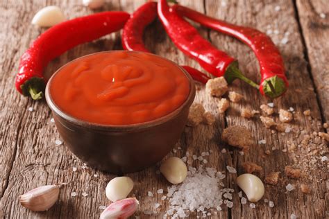 Salsa Sriracha ¡perfecto Acompañante Receta Ingredientes