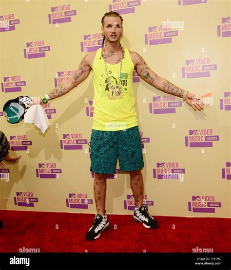 Rapper Riff Raff Arrives For The Mtv Video Music Awards At Staples Center In Los Angeles On