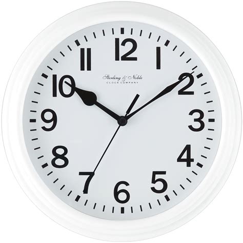 Mainstays 878 Basic Clock White