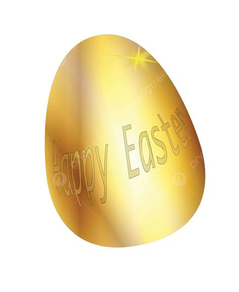 Gold Easter Egg Egg Art Easter Vector Egg Art Easter Png And Vector