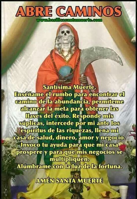 OraciÓn Dominical A Nuestra SantÍsima La Santa Muerte