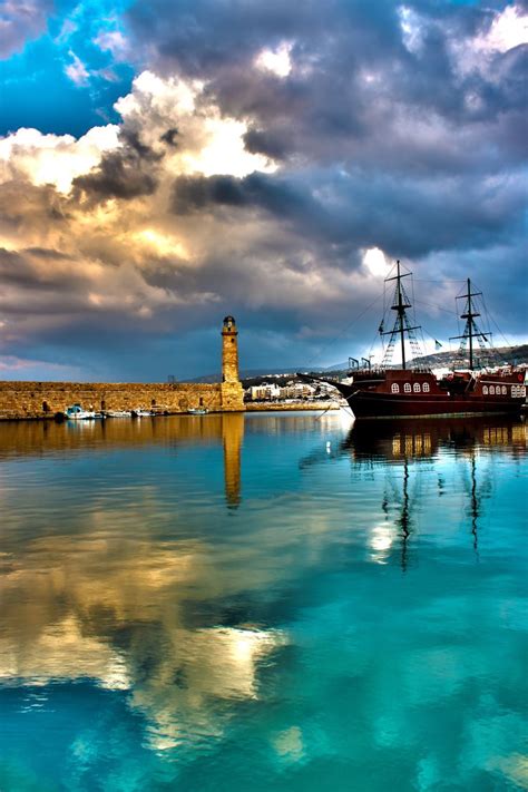 Lighthouse In Crete Greece Places Pinterest