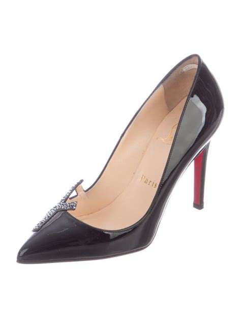 Christian Louboutin Sex 100 Patent Leather Pumps W Tags Shoes