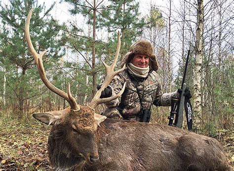 En Sika Deer Hunting In Russia Jim Shockeys Success Профи Хант