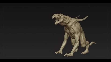 SCULPTRIS creature concept. - YouTube