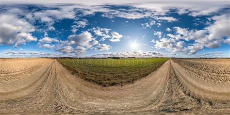 Full Seamless Spherical Hdri Panorama 360 Degrees Angle View On Gravel