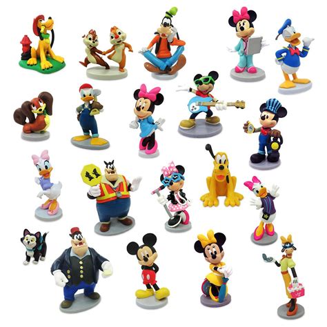 Disney Figurines Mickey Mouse And Friends 8 Piece Set Beverly Hills Teddy