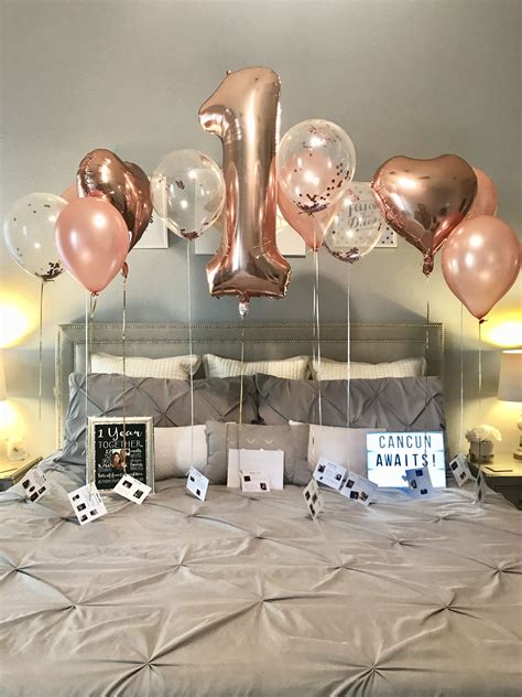 Simple 1st Wedding Anniversary Decoration Ideas At Home Decoration