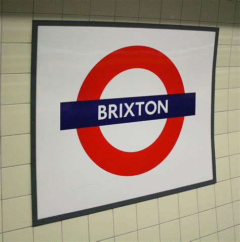 Brixton Underground Station Modern Panel Roundel Flickr