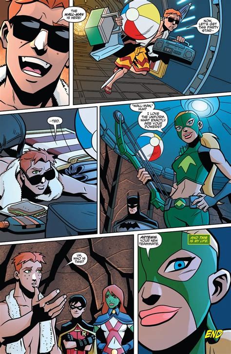 A Comic Page With An Image Of The Green Lantern And Other Characters In Its Comics