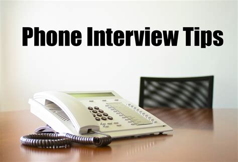 Successful Phone Interview Tips