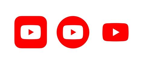 Youtube Logo Vector Youtube Icon Vector Youtube Symbol Free Vector