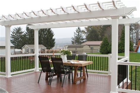 Is A White Pergola Right For You See 4 White Outdoor Pergola Styles