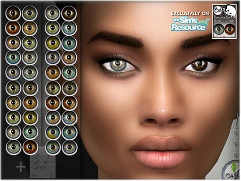 Natural Eye Colors 13 By Bakalia From Tsr • Sims 4 Downloads