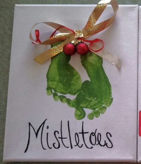 Mistletoe Christmas Footprints Pictures Photos And