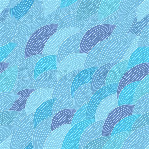 Blaue Abstrakte Nahtlose Muster Meer Textur Wasser Welle Tapete