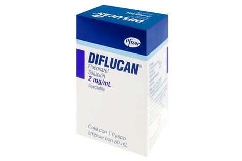 Precio Diflucan 2 Mg Frasco ámpula 50 Ml Farmalisto Mx