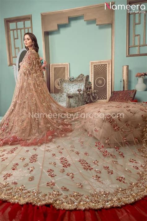 Elegant Bridal Lehenga And Pakistani Gown Dress Online 2021 Nameera