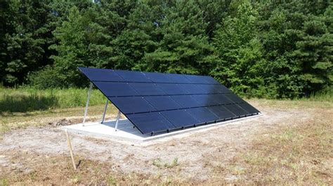How To Install Ground Mounted Solar Panels The Power Of Solar